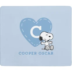 PEANUTS® Love Heart Plush Baby Blanket