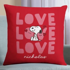 PEANUTS® Love Throw Pillows