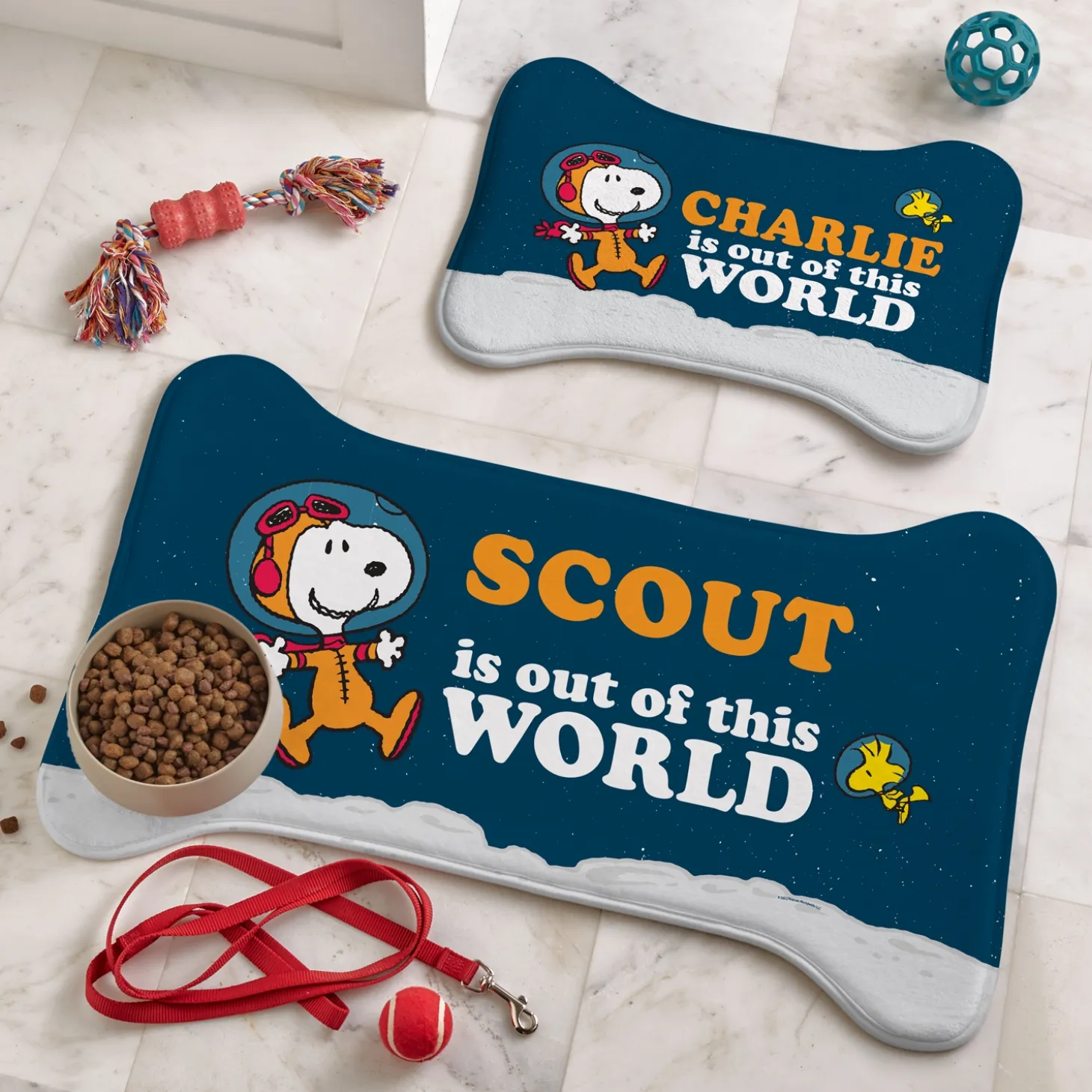 PEANUTS® Out of this World Pet Feeding Mat