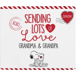 PEANUTS® Sending Lots of Love Plush Blanket