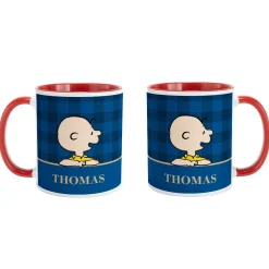 PEANUTS® Simple Plaid Mug