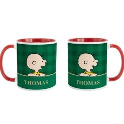 PEANUTS® Simple Plaid Mug