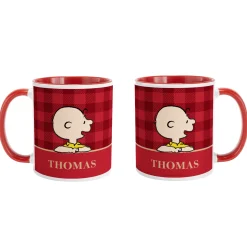 PEANUTS® Simple Plaid Mug