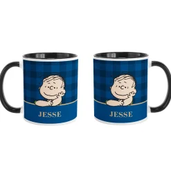 PEANUTS® Simple Plaid Mug