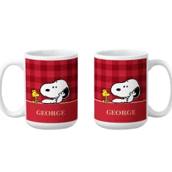 PEANUTS® Simple Plaid Mug