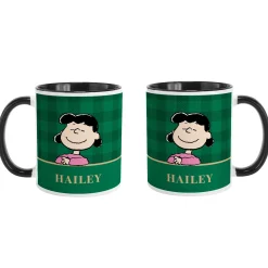 PEANUTS® Simple Plaid Mug