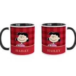 PEANUTS® Simple Plaid Mug