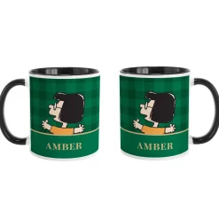 PEANUTS® Simple Plaid Mug