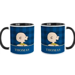 PEANUTS® Simple Plaid Mug