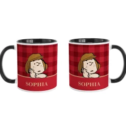 PEANUTS® Simple Plaid Mug