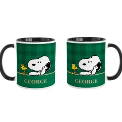 PEANUTS® Simple Plaid Mug