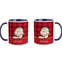 PEANUTS® Simple Plaid Mug