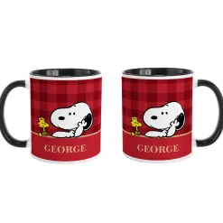 PEANUTS® Simple Plaid Mug