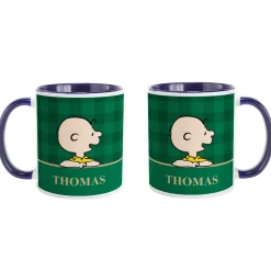PEANUTS® Simple Plaid Mug
