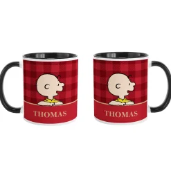PEANUTS® Simple Plaid Mug