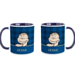 PEANUTS® Simple Plaid Mug