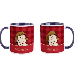 PEANUTS® Simple Plaid Mug