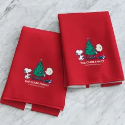 PEANUTS® Snoopy™ and Charlie Brown Christmas Kitchen Towel