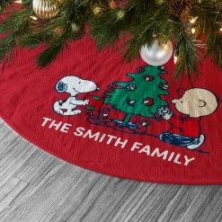 PEANUTS® Snoopy™ and Charlie Brown Christmas Tree Skirt