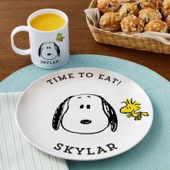 PEANUTS® Snoopy™ and Woodstock Personalized Tableware