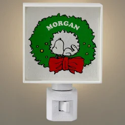 PEANUTS® Snoopy™ Holiday Wreath Nightlight