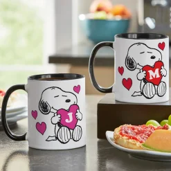 PEANUTS® Snoopy™ Initial Heart Mug