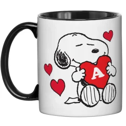 PEANUTS® Snoopy™ Initial Heart Mug