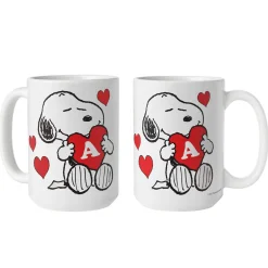 PEANUTS® Snoopy™ Initial Heart Mug