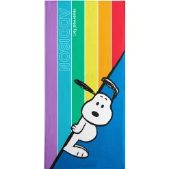 PEANUTS® Snoopy™ Rainbow Beach Towel