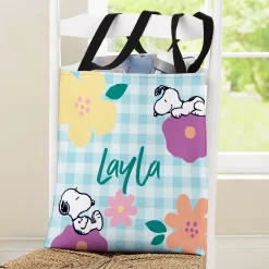PEANUTS® Snoopy™ with Flowers Tote
