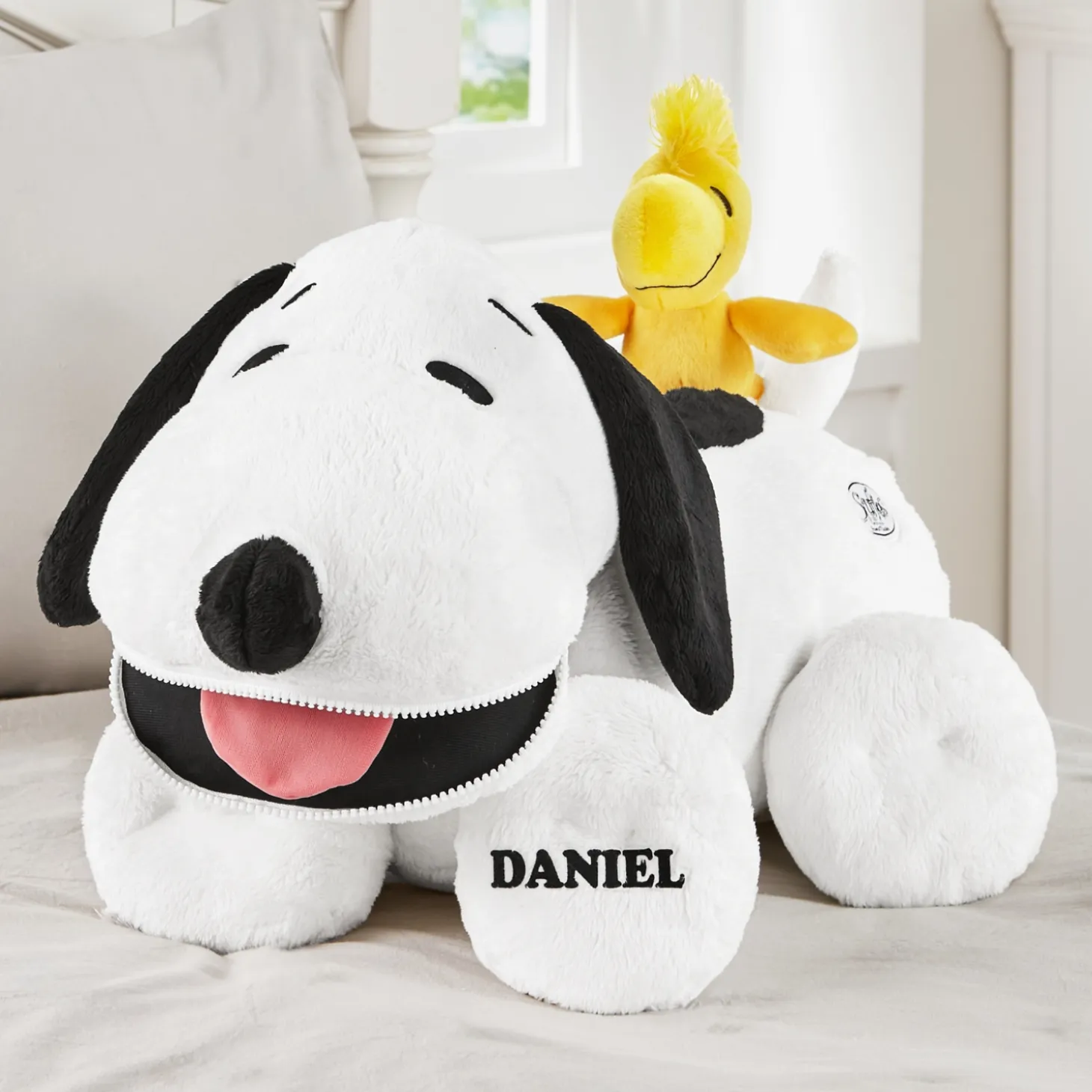 PEANUTS® Snoopy™ & Woodstock Personalized Stuffies®