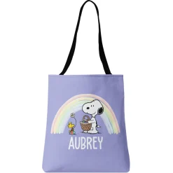 PEANUTS® Snoopy™ & Woodstock Rainbow Tote
