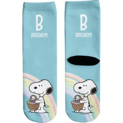 PEANUTS® Snoopy™ & Woodstock Rainbow Socks