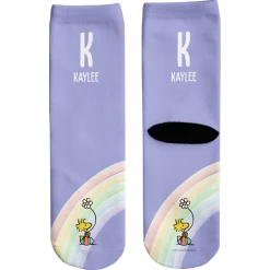 PEANUTS® Snoopy™ & Woodstock Rainbow Socks
