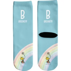PEANUTS® Snoopy™ & Woodstock Rainbow Socks