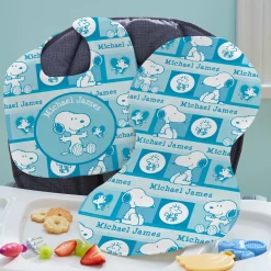 PEANUTS® Sweet Baby Snoopy™ Bib & Burp Cloth Set