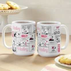 PEANUTS® Valentine Comic Panel Mug