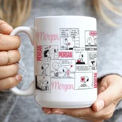 PEANUTS® Valentine Comic Panel Mug
