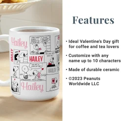 PEANUTS® Valentine Comic Panel Mug