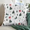 PEANUTS® Winter Snoopy™ All Over Pattern Throw Pillow