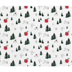 PEANUTS® Winter Snoopy™ All Over Pattern Plush Blanket