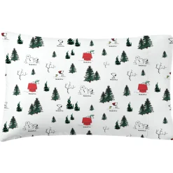 PEANUTS® Winter Snoopy™ All Over Pattern Pillowcase