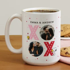 PEANUTS® XOXO Photo Mugs