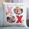 PEANUTS® XOXO Photo Throw Pillow