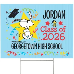 PEANUTS® You Did it Grad! 2-Sided Yard Sign