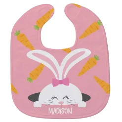 Peek-a-Boo Bunny Bib