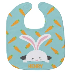 Peek-a-Boo Bunny Bib