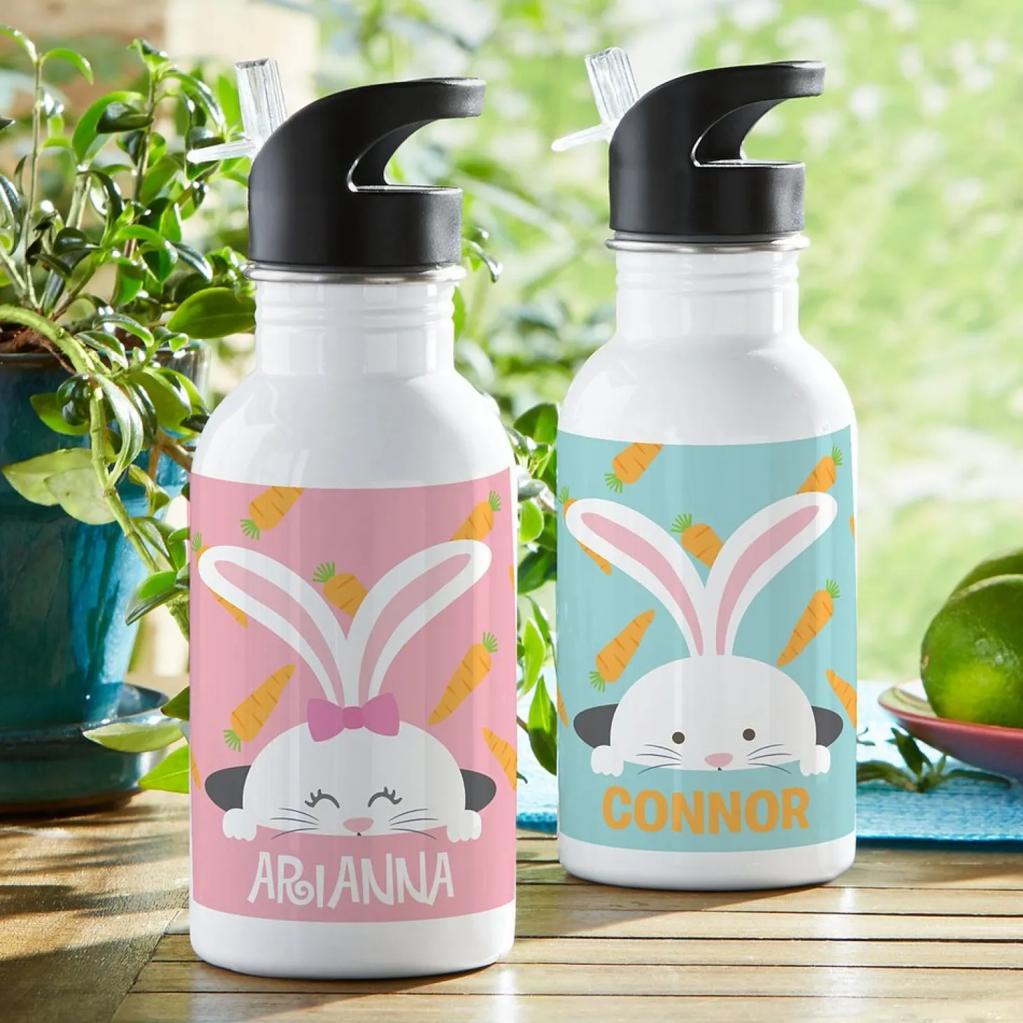 Peek-a-Boo Bunny Water Bottle