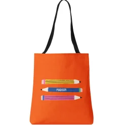 Pencil Trio Tote Bag