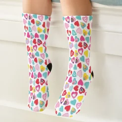 Peppa Pig and Friends Colorful Hearts Socks
